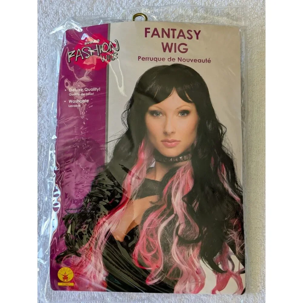 Lot of 6 Rubie's Halloween Wigs New Cryptic Witch Devil Fantasy Cosplay